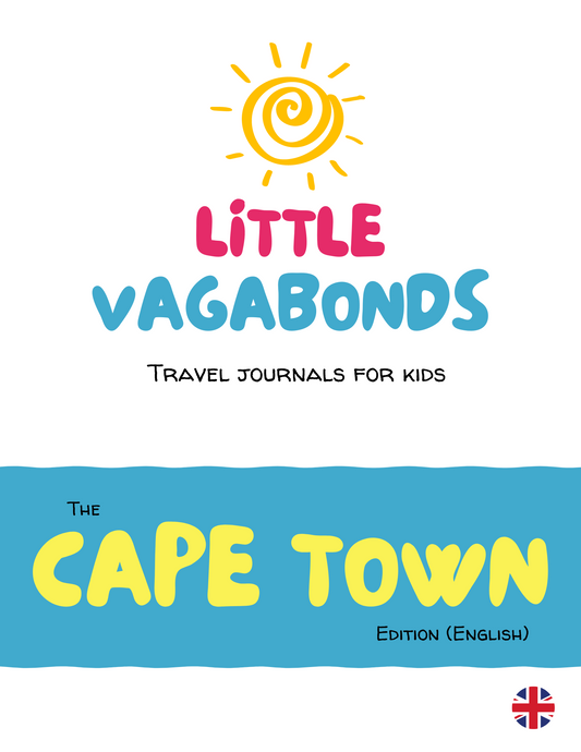 Diario di viaggio digitale per bambini Little Vagabonds - Edizione Bali