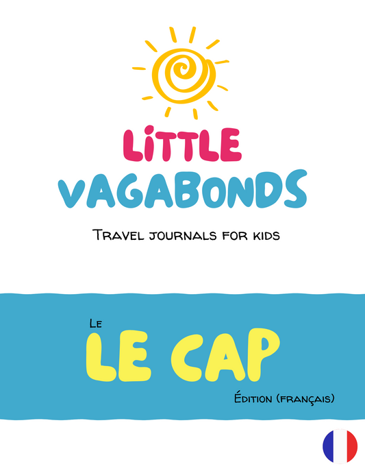 Diario di viaggio digitale per bambini Little Vagabonds - Edizione Bali