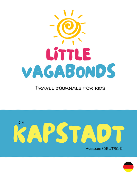 Diario di viaggio digitale per bambini Little Vagabonds - Edizione Bali