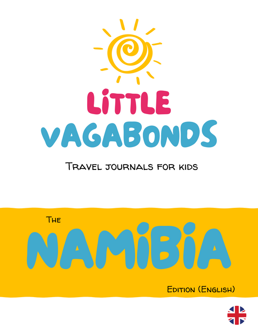 Little Vagabonds Digital Travel Journal for Kids - The Namibia Edition (ENGLISH)